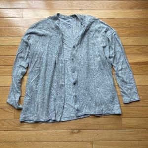 Light Grey American Eagle Cardigan